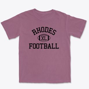Rhodes Junior High School Classic Football Premium Heavyweight T-shirt