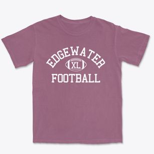 Edgewater Public School Classic Football Premium Heavyweight T-shirt