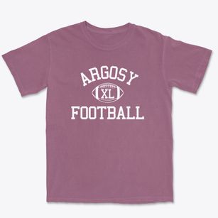 Argosy Collegiate Charter School Classic Football Premium Heavyweight T-shirt