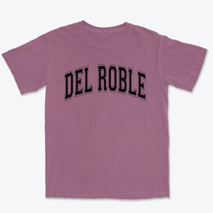 Del Roble Elementary School Varsity Arch Premium Heavyweight T-shirt