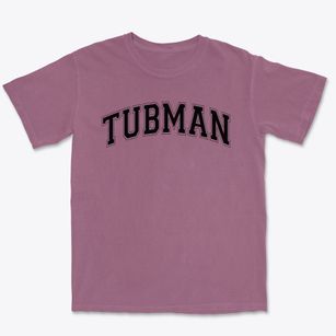 Tubman Middle School Varsity Arch Premium Heavyweight T-shirt