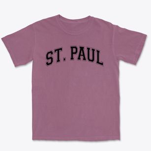St Paul Parish Varsity Arch Premium Heavyweight T-shirt