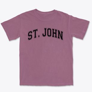St. John Regional Catholic School Varsity Arch Premium Heavyweight T-shirt