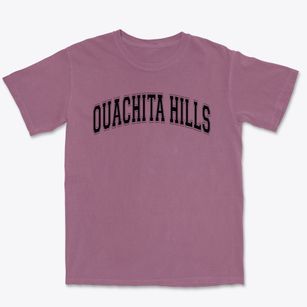Ouachita Hills Academy Varsity Arch Premium Heavyweight T-shirt