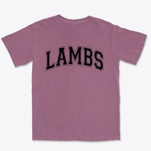Lambs Gate Nursery Varsity Arch Premium Heavyweight T-shirt