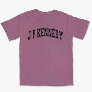 J F Kennedy Elementary School Varsity Arch Premium Heavyweight T-shirt