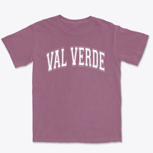 Val Verde Christian Academy Varsity Arch Premium Heavyweight T-shirt