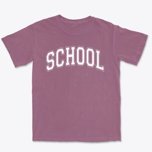 First Lutheran School Varsity Arch Premium Heavyweight T-shirt