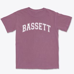 Bassett High School Varsity Arch Premium Heavyweight T-shirt