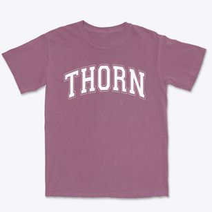Thorn Elementary School Varsity Arch Premium Heavyweight T-shirt