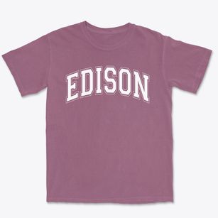 Edison Middle School Varsity Arch Premium Heavyweight T-shirt