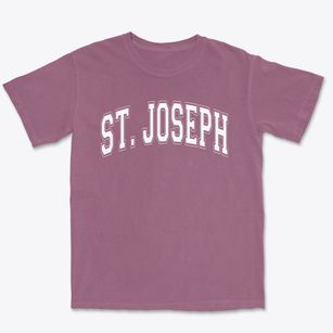 Saint Joseph School Varsity Arch Premium Heavyweight T-shirt
