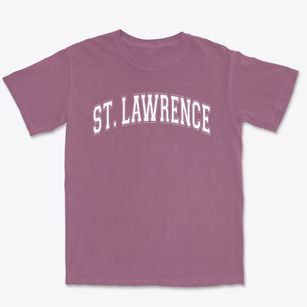 Saint Lawrence School Varsity Arch Premium Heavyweight T-shirt