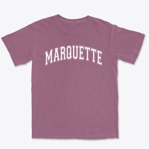 Marquette Catholic School Varsity Arch Premium Heavyweight T-shirt