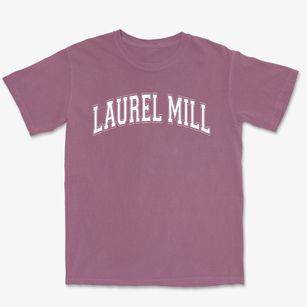 Laurel Mill Accelerated Elementary Varsity Arch Premium Heavyweight T-shirt