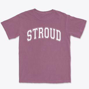 Stroud High School Varsity Arch Premium Heavyweight T-shirt