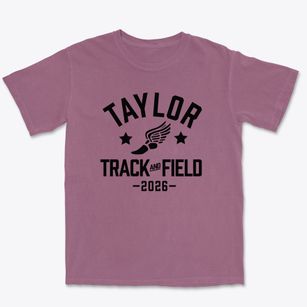 Taylor Elementary School Track and Field Premium Heavyweight T-shirt