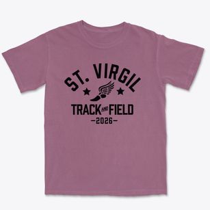 St. Virgil Academy Track and Field Premium Heavyweight T-shirt
