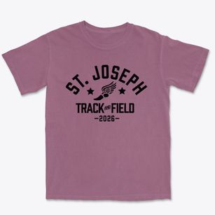 Saint Joseph School Track and Field Premium Heavyweight T-shirt