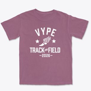 Vype Track and Field Premium Heavyweight T-shirt