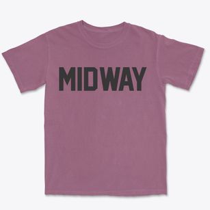 Midway North Carolina Classic Block Premium Heavyweight T-shirt