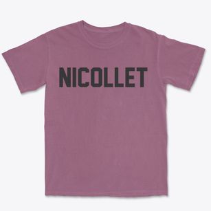 Nicollet Minnesota Classic Block Premium Heavyweight T-shirt