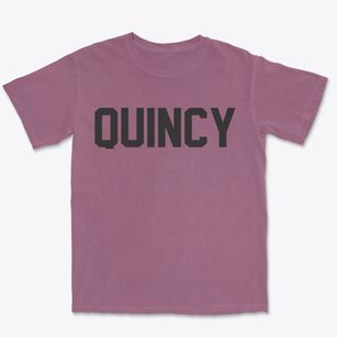 Quincy Washington Classic Block Premium Heavyweight T-shirt