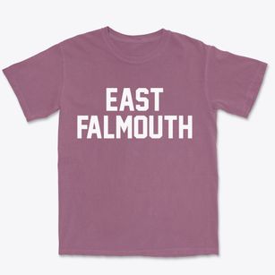 East Falmouth Massachusetts Classic Block Premium Heavyweight T-shirt