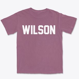 Wilson North Carolina Classic Block Premium Heavyweight T-shirt