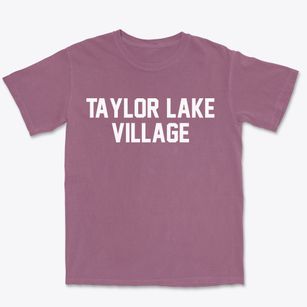 Taylor Lake Village Texas Classic Block Premium Heavyweight T-shirt