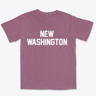 New Washington Ohio Classic Block Premium Heavyweight T-shirt