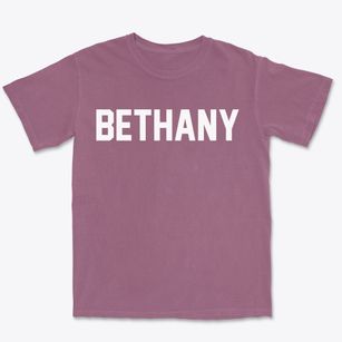 Bethany Oregon Classic Block Premium Heavyweight T-shirt