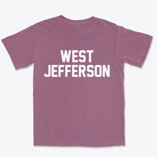 West Jefferson Alabama Classic Block Premium Heavyweight T-shirt