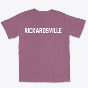 Rickardsville Iowa Classic Block Premium Heavyweight T-shirt