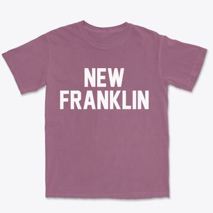 New Franklin Ohio Classic Block Premium Heavyweight T-shirt