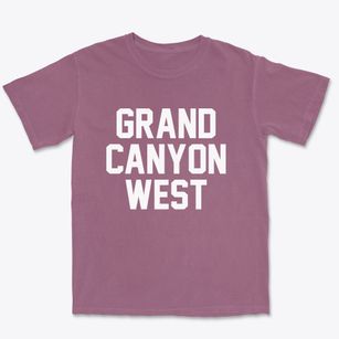 Grand Canyon West Arizona Classic Block Premium Heavyweight T-shirt
