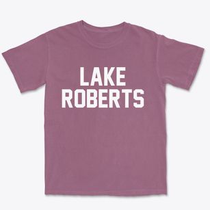 Lake Roberts New Mexico Classic Block Premium Heavyweight T-shirt