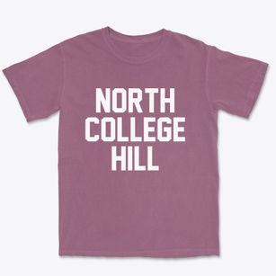 North College Hill Ohio Classic Block Premium Heavyweight T-shirt