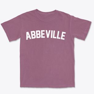 Abbeville Alabama Classic Curve Premium Heavyweight T-shirt