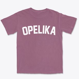 Opelika Alabama Classic Curve Premium Heavyweight T-shirt