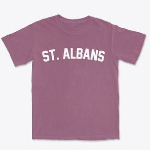 St. Albans West Virginia Classic Curve Premium Heavyweight T-shirt