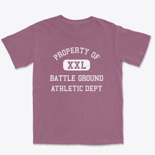 Battle Ground Indiana Athletic Dept Premium Heavyweight T-shirt