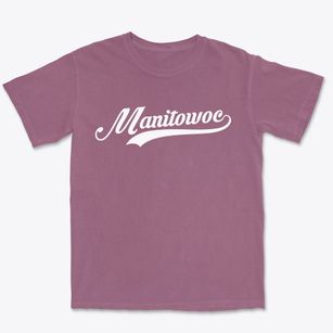 Manitowoc Wisconsin Vintage Team Premium Heavyweight T-shirt
