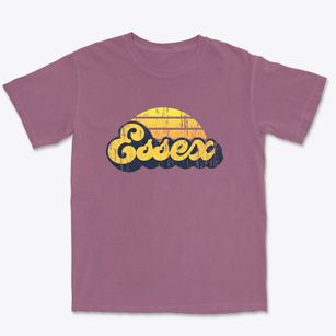 Essex Connecticut Sublime Sunset Premium Heavyweight T-shirt