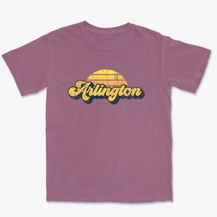 Arlington Virginia Sublime Sunset Premium Heavyweight T-shirt