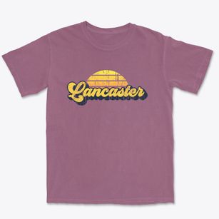 Lancaster Pennsylvania Sublime Sunset Premium Heavyweight T-shirt
