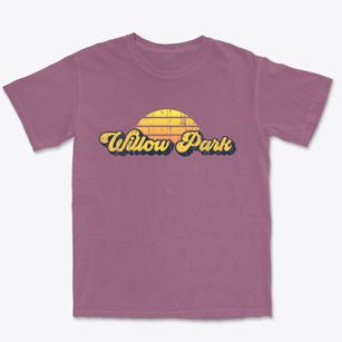 Willow Park Texas Sublime Sunset Premium Heavyweight T-shirt