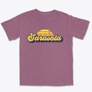 Sarasota Florida Sublime Sunset Premium Heavyweight T-shirt