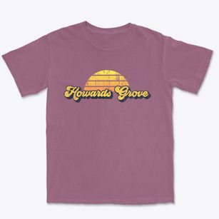 Howards Grove Wisconsin Sublime Sunset Premium Heavyweight T-shirt