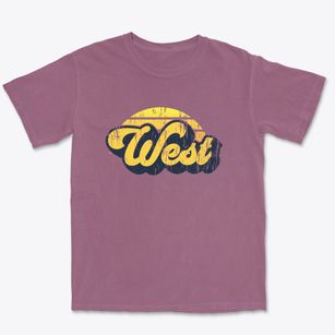 West Texas Sublime Sunset Premium Heavyweight T-shirt